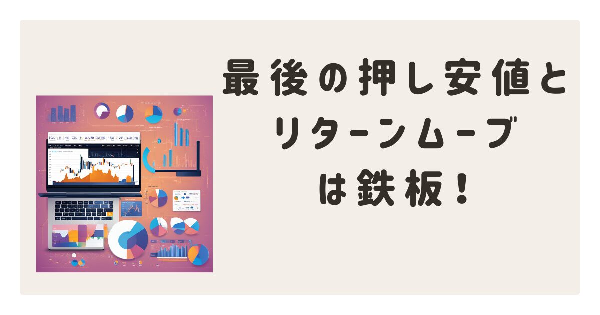 最後の押し安値とリターンムーブ